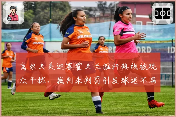 高尔夫美巡赛霍夫兰推杆路线被观众干扰，裁判未判罚引发球迷不满